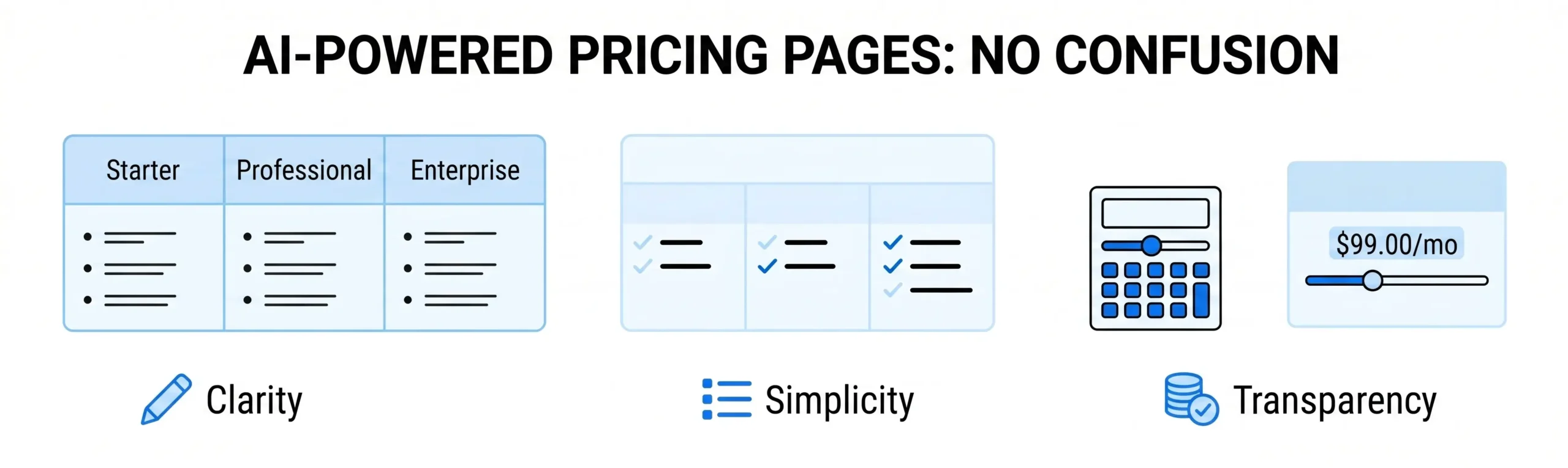 AI for Pricing Pages: How to Present Rates Without Confusion