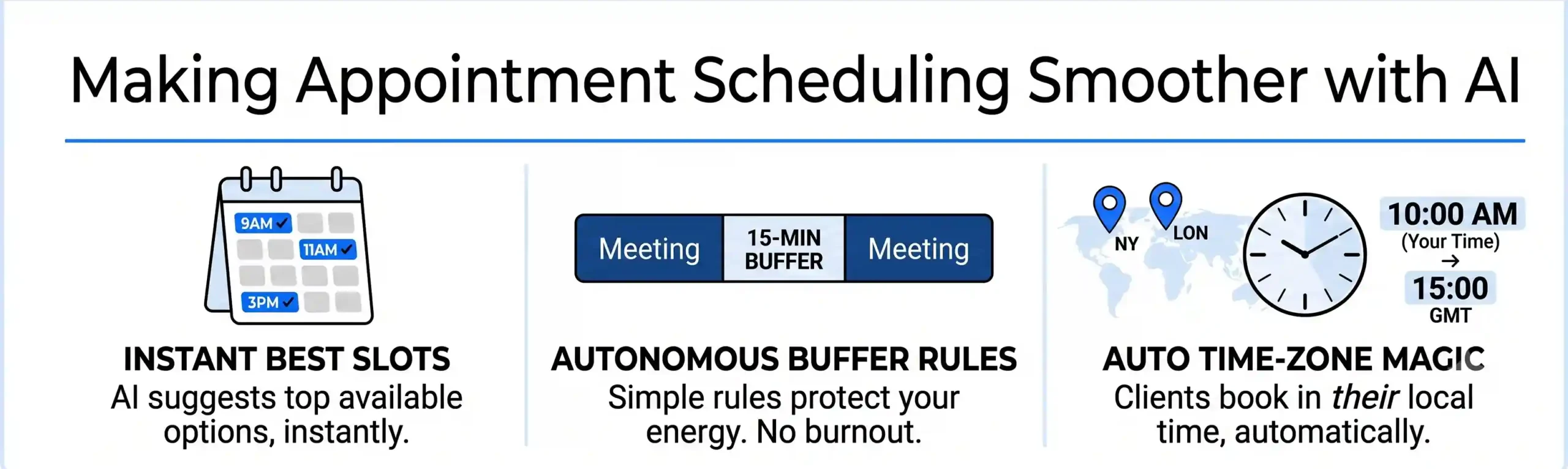AI for Booking Pages: How to Make Appointment Scheduling Feel Smoother